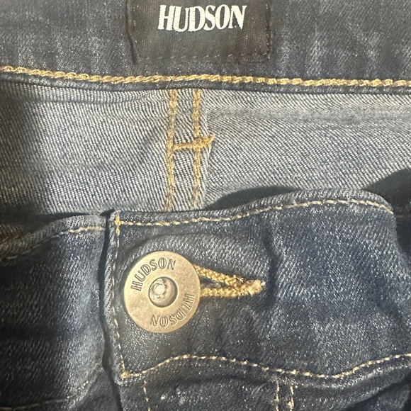 Hudson Jeans Men’s Blake Slim Straight Leg Designer Premium Dark Wash 34 - Picture 12 of 12